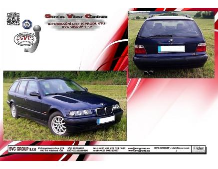 Tažné zařízení BMW 3 Série 08/1994->07/1999, Kombi