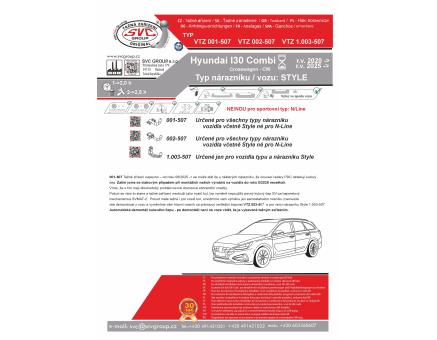 Tažné zařízení Hyundai i30 06/2020->, Kombi