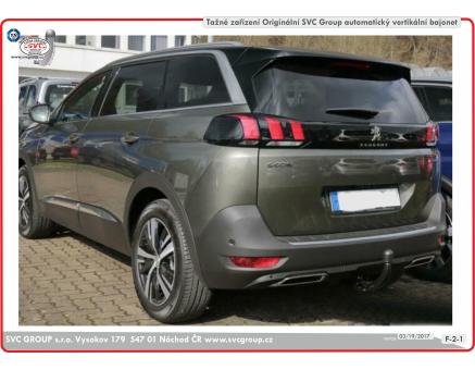 Tažné zařízení Peugeot 5008 08/2024->