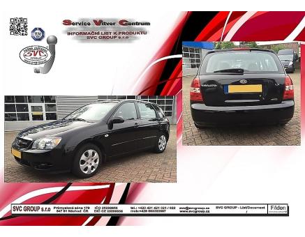 Tažné zařízení Kia Ceed 07/2018->08/2021, Hatchback