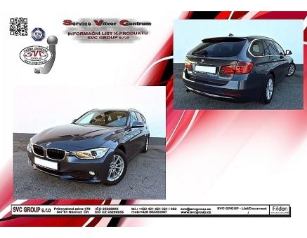 Tažné zařízení BMW 3 Série 02/2012->01/2014, Sedan