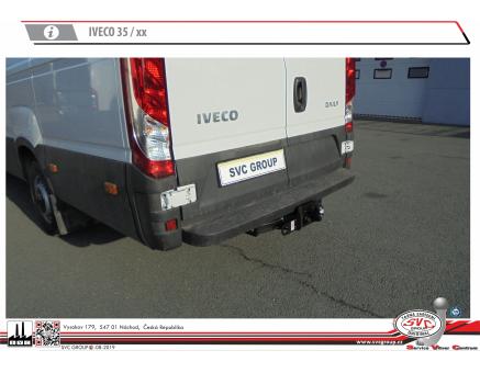 Tažné zařízení Iveco Daily 05/2014->, DO 3,5 t Van / BUS