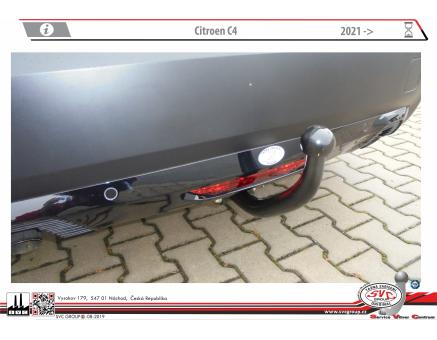 Tažné zařízení Citroën C4 X 10/2022->