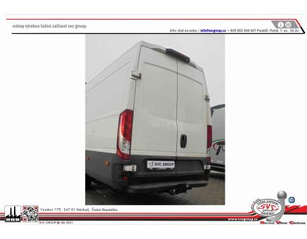 Tažné zařízení Iveco Daily 09/2006->11/2010, NAD 3,5 t Podvozek / Valník
