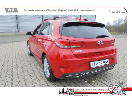 Tažné zařízení Hyundai i30 06/2024->, Hatchback