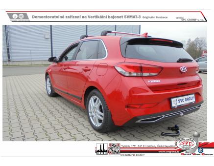 Tažné zařízení Hyundai i30 06/2024->, Hatchback