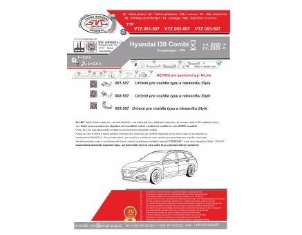 Tažné zařízení Hyundai i30 06/2024->, Kombi