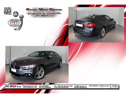 Tažné zařízení BMW 4 Série 07/2013->, Kupé