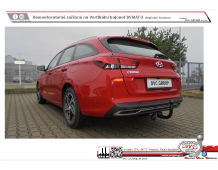Tažné zařízení Hyundai i30 06/2024->, Kombi