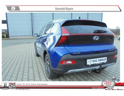 Tažné zařízení Hyundai Bayon 07/2024->