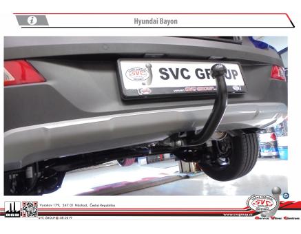 Tažné zařízení Hyundai Bayon 07/2024->