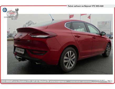 Tažné zařízení Hyundai i30 Fastback 06/2024->