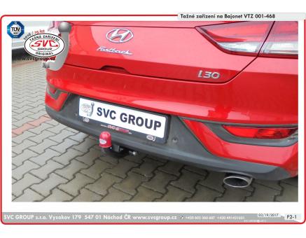 Tažné zařízení Hyundai i30 Fastback 06/2024->