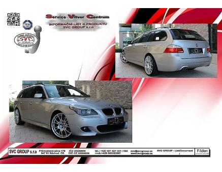 Tažné zařízení BMW 5 Série 06/2003->12/2011, Sedan