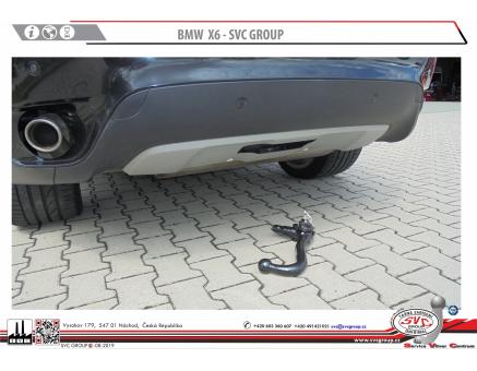 Tažné zařízení BMW X6 06/2007->07/2014