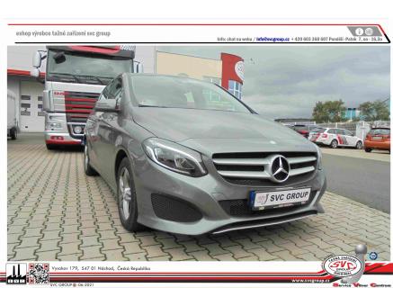 Tažné zařízení Mercedes B  Třída 11/2011->12/2018, Hatchback