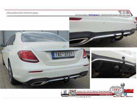 Tažné zařízení Mercedes E  Třída 01/2016->, Sedan