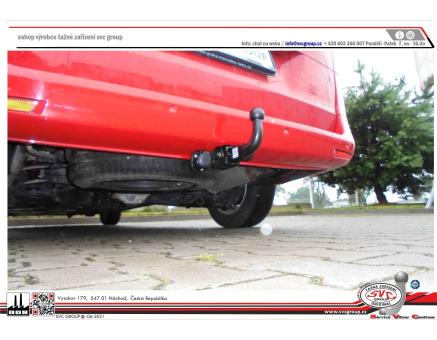 Tažné zařízení Mercedes VITO + VIANO 11/2014->2/2024, serie V-klase
