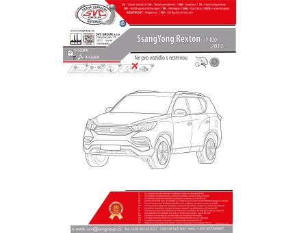 Tažné zařízení Ssang Yong REXTON 10/2017->02/2021