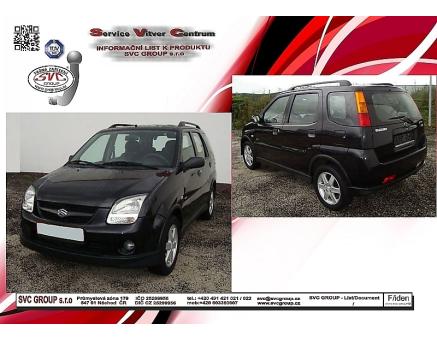 Tažné zařízení Suzuki Ignis 01/2003->2009