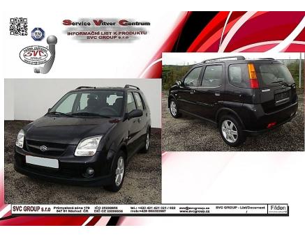 Tažné zařízení Suzuki Ignis 2003->2009