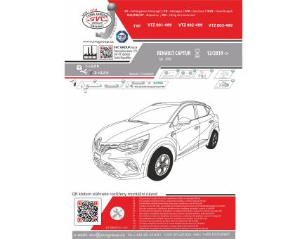 Tažné zařízení Renault Captur 12/2019->