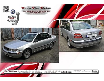 Tažné zařízení Volvo S40 07/1995->08/2004, Sedan