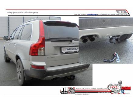 Tažné zařízení Volvo XC90 01/2003->05/2004