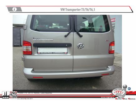 Tažné zařízení VOLKSWAGEN Transporter T6 08/2015->10/2019, Van / Multivan / Caravelle