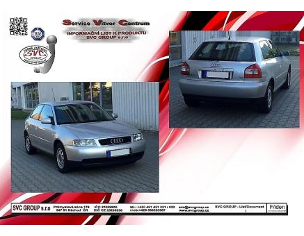 Tažné zařízení Audi A3 10/1996->06/2003, Hatchback